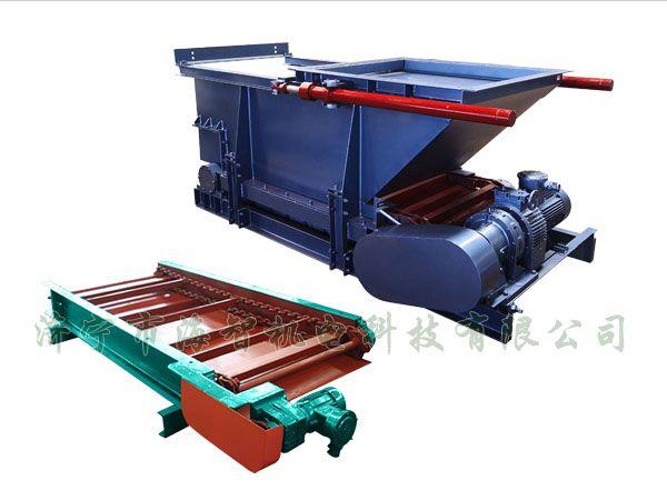 鏈板式給料機(jī)包括電控系統(tǒng)，電控系統(tǒng)包括就地控制系統(tǒng)和/或遠(yuǎn)程控制系統(tǒng)